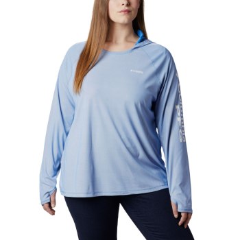 Dámské Mikiny Columbia PFG Tidal Deflector Plus Size Blankyt WERCGQ863